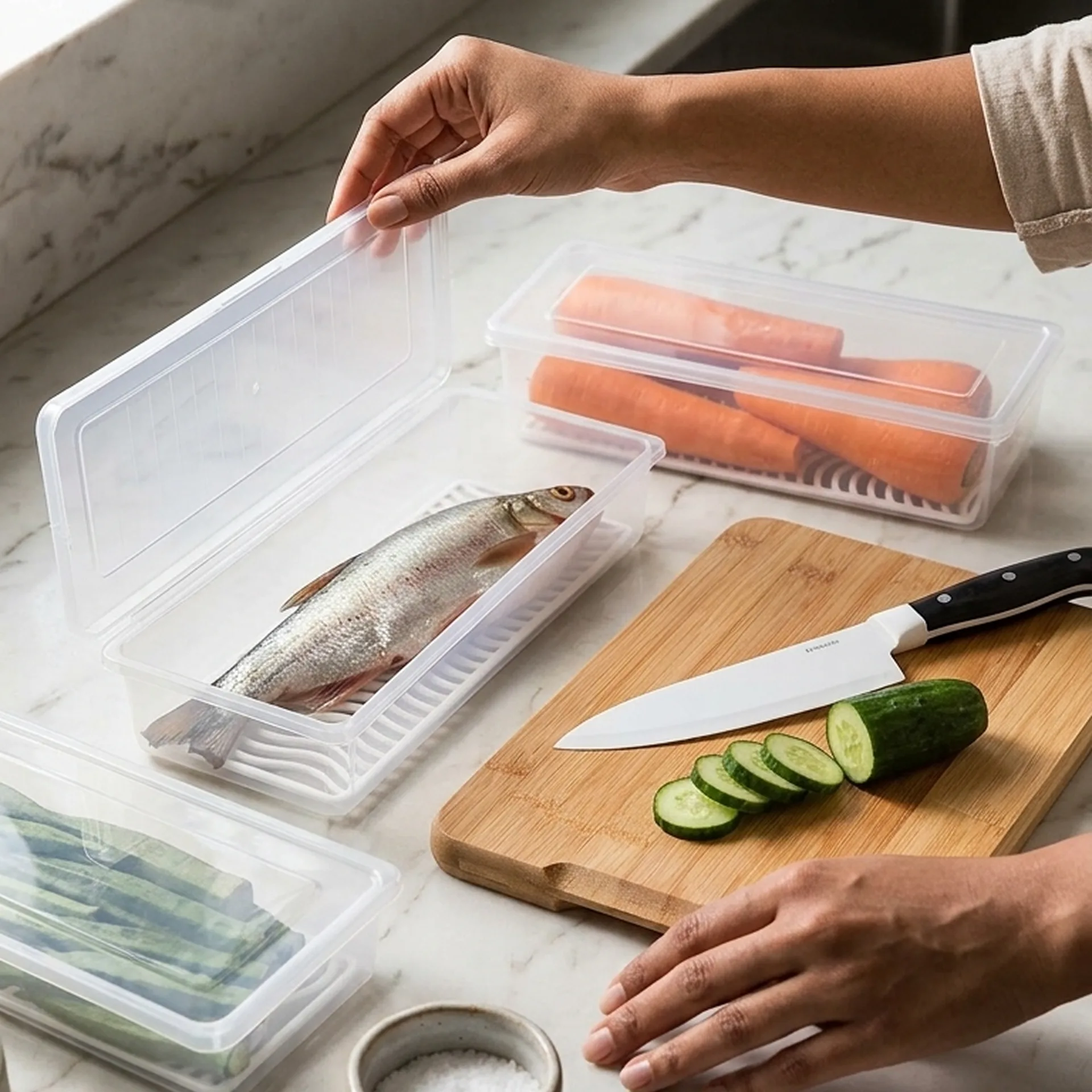 Smart Fridge Organizers